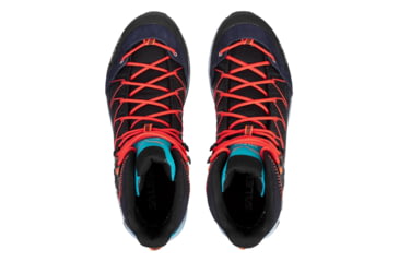 Image of Salewa MTN Trainer Lite Mid GTX Hiking Shoes - Womens, Premium Navy/Blue Fog, 7, 00-0000061360-3989-7