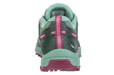 Image of Salewa Ultra Train 3 Hiking Shoes - Womens, Duck Green/Rhododendon, 9, 00-0000061389-5085-9