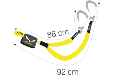 Image of Salewa Via Ferrata Set Premium Attac, Silver/Royal Blue, 00-0000000972-5787