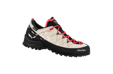 Image of Salewa Wildfire 2 GTX Shoes - Women's, Oatmeal/Black, 6.5, 00-0000061415-7265-6.5