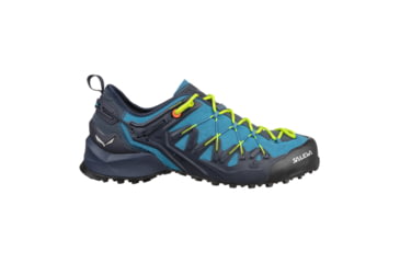 Image of Salewa Wildfire Edge Climbing Shoes - Mens, Java Blue/Black, 9, 00-0000061346-8769-9