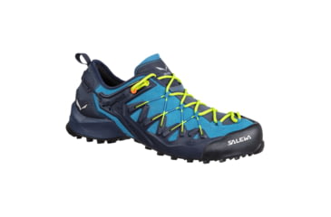 Image of Salewa Wildfire Edge Climbing Shoes - Mens, Java Blue/Black, 9, 00-0000061346-8769-9