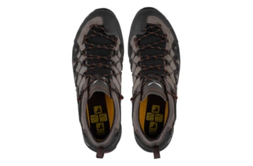 Image of Salewa Wildfire Edge Climbing Shoes - Mens, Wallnut/Fluo Orange, 14, 00-0000061346-7512-14