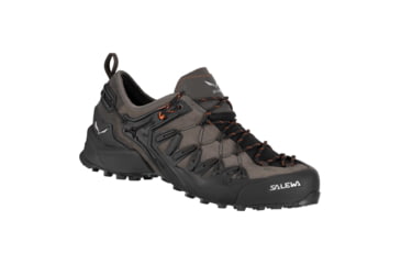 Image of Salewa Wildfire Edge Climbing Shoes - Mens, Wallnut/Fluo Orange, 14, 00-0000061346-7512-14