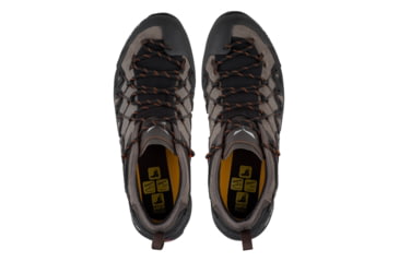 Image of Salewa Wildfire Edge Climbing Shoes - Mens, Wallnut/Fluo Orange, 13, 00-0000061346-7512-13