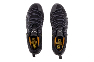 Image of Salewa Wildfire Edge GTX Climbing Shoes - Mens, Black/Black, 12, 00-0000061375-971-12