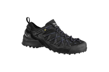 Image of Salewa Wildfire Edge GTX Climbing Shoes - Mens, Black/Black, 12, 00-0000061375-971-12
