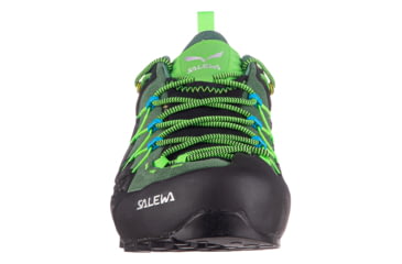 Image of Salewa Wildfire Edge GTX Climbing Shoes - Mens, Myrtle/Fluo Green, 8, 00-0000061375-5949-8