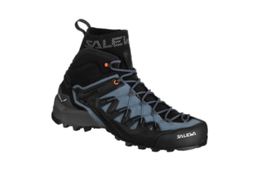 Image of Salewa Wildfire Edge Mid GTX Climbing Shoes - Men's, Java Blue/Onyx, 13, 00-0000061350-8703-13