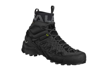 Image of Salewa Wildfire Edge Mid GTX Shoes - Mens, Black/Black, 13, 00-0000061350-0971-13