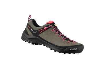 Image of Salewa Wildfire Leather Approach Shoes - Womens, Bungee Cord/Black, 6, 00-0000061396-7953-6