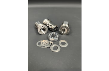 Image of Salmon River Solutions CB/Banish Gold Muzzle Brake, .30 Cal, 1/2x28, Titanium, 1141