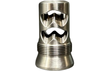Image of Salmon River Solutions CB/Banish Gold Muzzle Brake, .30 Cal, 1/2x28, Titanium, 1141