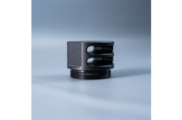 Image of Salmon River Solutions Unknown Suppressors Reaper Muzzle Brake, .308 Winchester, Anodized, Black, 1148
