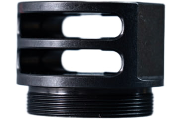 Image of Salmon River Solutions Unknown Suppressors Reaper Muzzle Brake, .308 Winchester, Anodized, Black, 1148