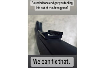 Image of Salmon River Solutions SRS 4in Arca Rail, Black, 1114