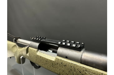 Image of Salmon River Solutions SRS Model 700 Scope Rail, Short, 0 MOA, Black, 1135