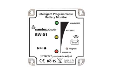 Image of Samlex America Battery Monitor - 12V or 24V - Programmable 67242
