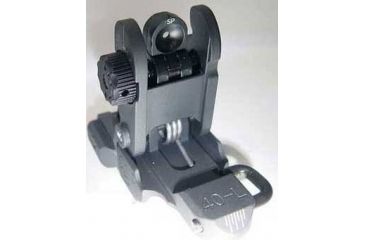 Image of Samson A R M S 40l Sp Flip Up Rear Sight Same Plane Dual Aperture 40 Sp