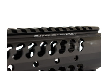 Image of Samson Evolution 9 Midlength Free Float Rail, Black, 01-03008-01