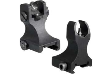 Image of Samson Top Mounted Deployable Front and Rear Sight for Picatinny, Black, FXF-FXR PKG