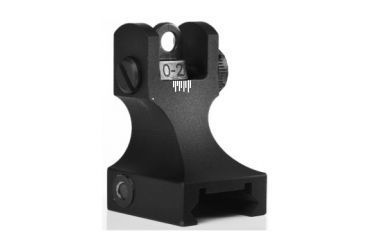 Image of Samson Top Mounted Deployable Rear Sight, Black, 02-00044-01