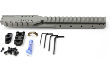 Image of Samson Hannibal 2008 Rail, Anodized, Gray, 03-00265-11