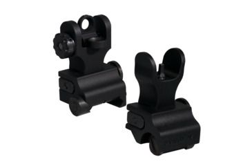 Image of Samson A2 Front/SP Rear Top Mounted Deployable Front and Rear Sight, Black, QF-SIG-A2-SP PKG
