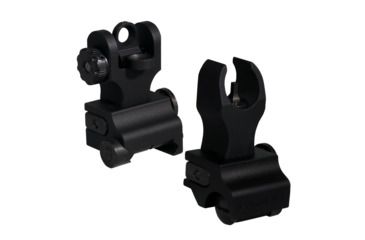 Image of Samson HK Front/SP Rear Top Mounted Deployable Front and Rear Sight, Black, QF-SIG-HK-SP PKG