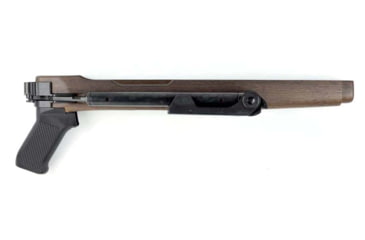 Image of Samson Ruger 10/22 Folding Stock w/Polymer Grip, Black Oxide Steel, Walnut Finish, Black Polymer Grip, 10-00037-03