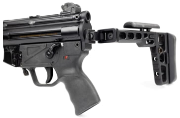 Image of Samson S.A.S MP5K End Cap Folding Stock, Ambidextrous, Black, 04-06166-01