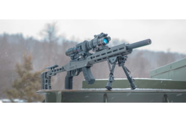 Image of Samson SAS/22 Ruger 10/22 Folding Stock Rifle Chassis, Black, 04-06171-01