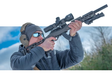 Image of Samson SAS/22 Ruger 10/22 Folding Stock Rifle Chassis, Black, 04-06171-01