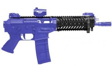 Image of Samson Tactical Accessory Rail System for Sig 556 Rifle - shown mounted
