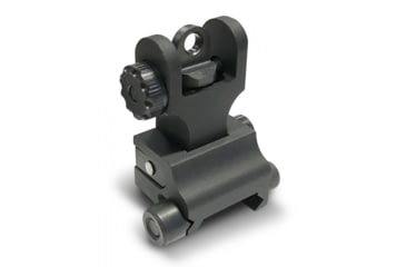 Image of Samson True Back Up Top Mounted Deployable Rear Sight, Black, 02-00057-01