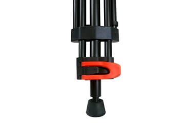 Image of SAMURAI Broadcast Pro Plus Professional 3-Section w/Fluid Head Video Tripod, Black, BROADCASTPlus