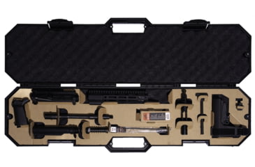 Image of San Tan Tactical Everything But The Lower AR-15 5.56x45mm NATO 10.5inch Upper Receiver, Carbine Length, 1-7 Twist, 1/2x28 Threads, Black, EBTLK-10.5-BLK