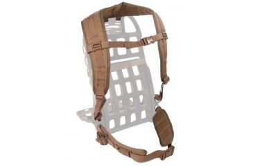 Image of Sandpiper of California SOC PRP Frame System,Shoulder Strap and Belt Kit,Coyote Brown SOC-PRPSKIT-CB