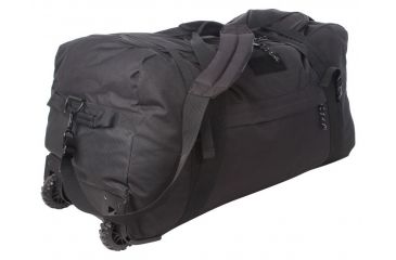 Image of Sandpiper of California Monster on Wheels XL Duffle Bag,31x14.25x17in,Black 5029-O-BLK
