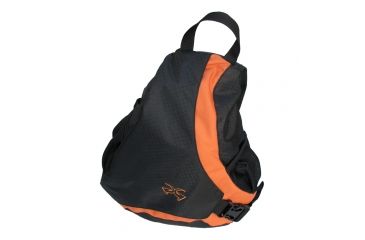 Image of Sandpiper of California Slider Deluxe Backpack, Black/Orange 6615-O-ORG
