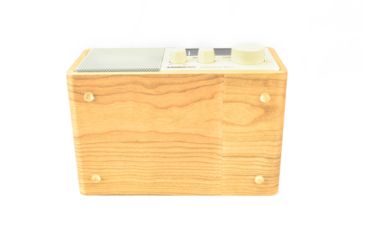 Image of Sangean AM/FM Analog Tuning w/ LED Indicator, Dynamic Bass, Rec Out, Walnut WR-11