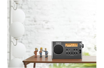 Image of Sangean AM / FM Compact Digital Tuning Portable Radio, Gray-Black, SG-106
