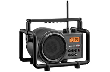 Image of Sangean Compact AM / FM Ultra Rugged Radio, Iron Gray-Black, SG-102