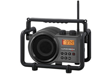 Image of Sangean Compact AM / FM Ultra Rugged Radio, Iron Gray-Black, SG-102