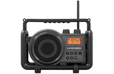 Image of Sangean Compact AM / FM Ultra Rugged Radio, Iron Gray-Black, SG-102