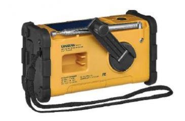 Image of Sangean Digital AM/FM/Weather/Hand crank/USB/Solar Emergency Alert Radio, Yellow MMR-88