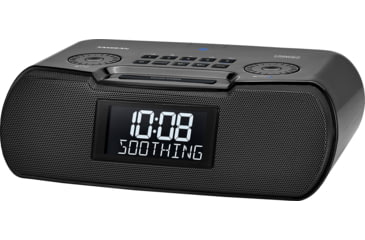 Image of Sangean FM-RBDS / AM / Bluetooth / Aux-in Digital Tuning Clock Radio with Sound Soother, Gray, RCR-30