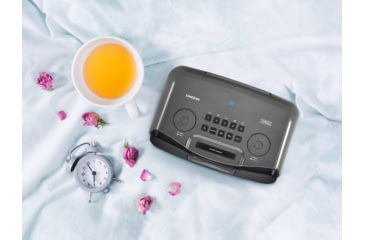 Image of Sangean FM-RBDS / AM / Bluetooth / Aux-in Digital Tuning Clock Radio with Sound Soother, Gray, RCR-30