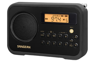 Image of Sangean FM-Stereo / AM Digital Tuning Portable Radio, Black, SG-104