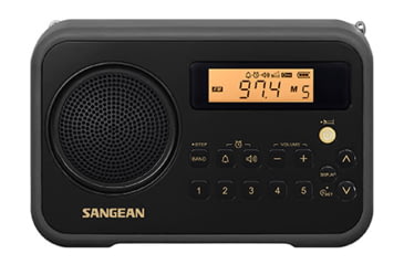 Image of Sangean FM-Stereo / AM Digital Tuning Portable Radio, Black, SG-104